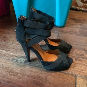 Black Calvin Klein heels